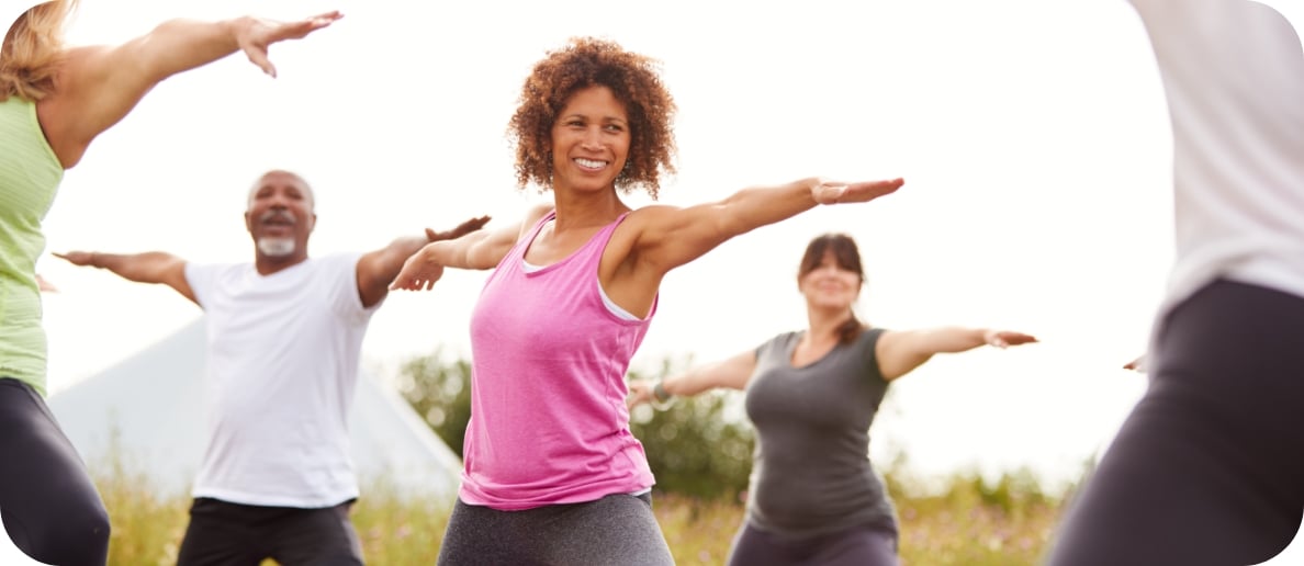 Outdoor Yoga in Pennsylvania - Bear Creek Mountain Resort